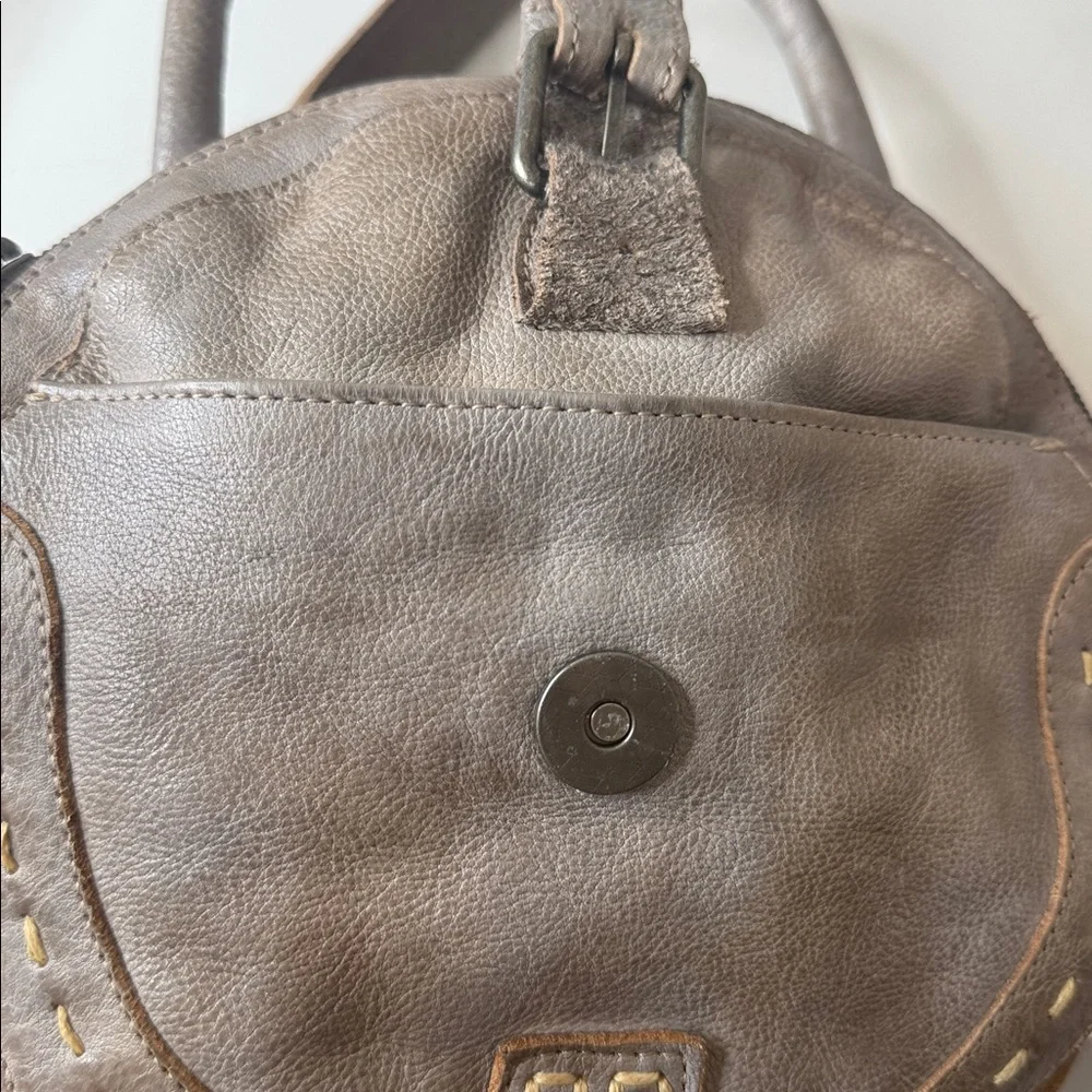 Bed Stu Arenfield Leather Bag in Icicle Gray - Picture 7 of 13